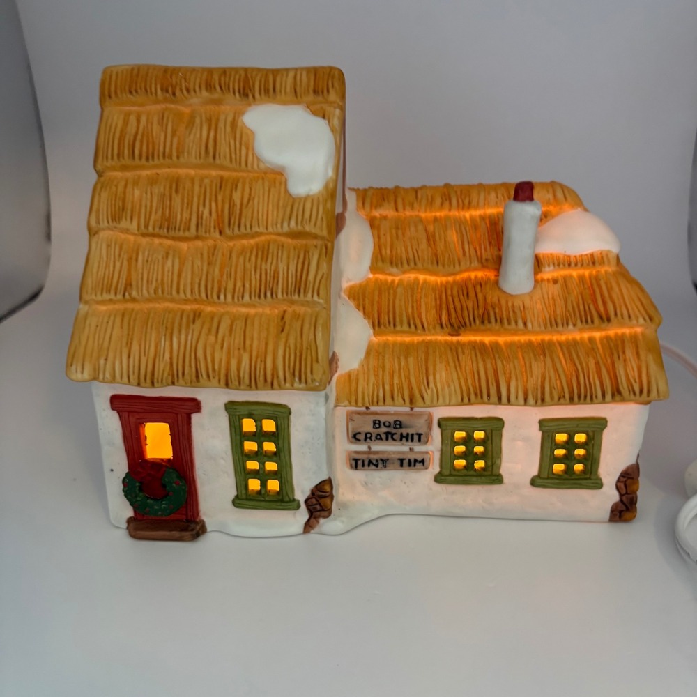 Department 56 The Cottage of Bob Cratchit and Tiny Tim 6500-5 Dickens Village